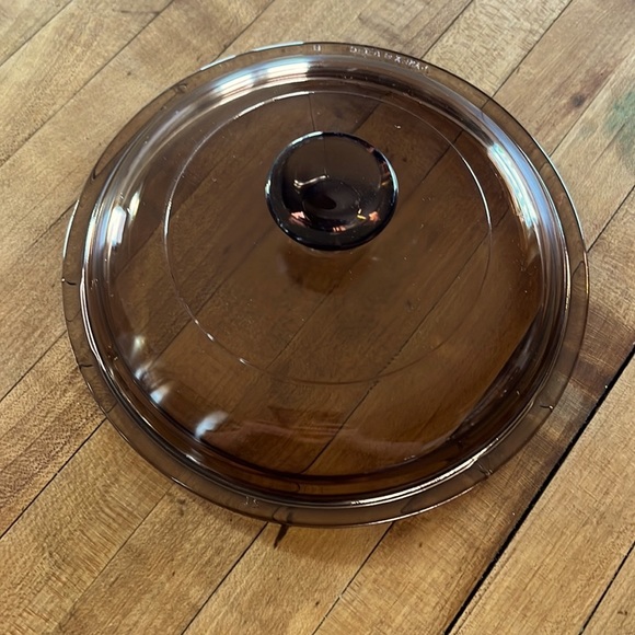 Pyrex Brown Small Lid - Picture 1 of 5
